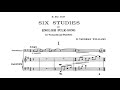 Ralph Vaughan Williams - 6 Studies on English Folksong for cello and piano (audio + sheet music)