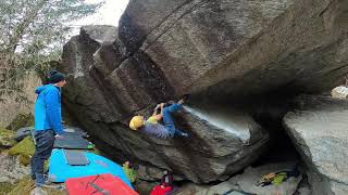 Video thumbnail de Lena, 7b. Val di Mello