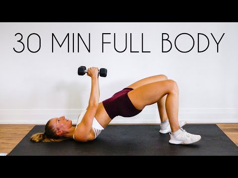 30 min FULL BODY SCULPT At Home (NO JUMPING, Warm up & Cool Down Included)