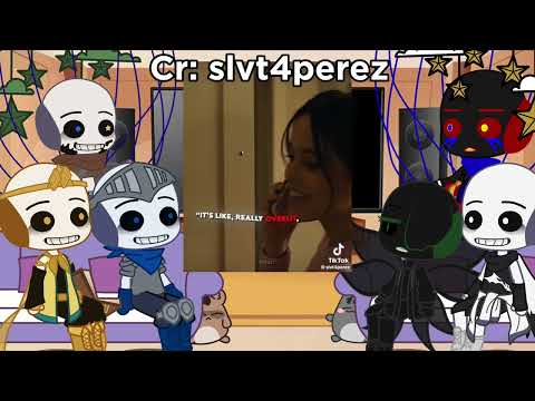 Sans aus react to killer as Tara from scream 5 (My au!) ||part 1/??|| ||a little killermare??||