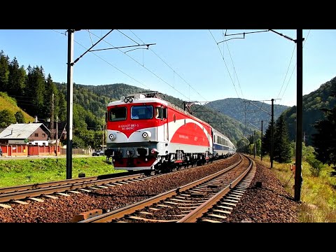IR 346 București Nord-Viena urcă panta de la Bușteni spre Azuga-16.09.2020