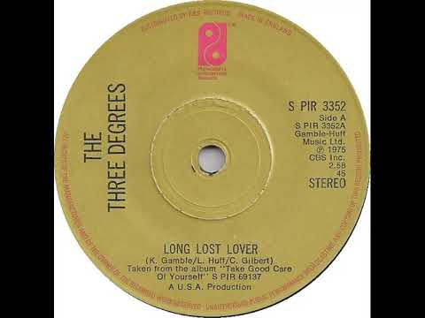 UK New Entry 1975 (154) The Three Degrees - Long Lost Lover