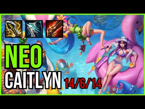 NEO - CAITLYN vs JINX ADC - NA Challenger - Patch 11.5