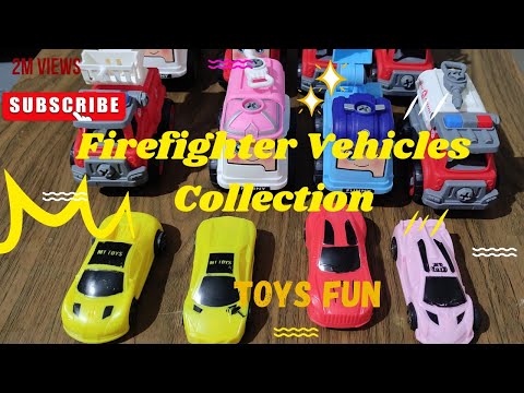 Huge Playmobil Fire Rescue Collection! City Action Fire Truck, Engine and Car Toy Plus Extra Figure