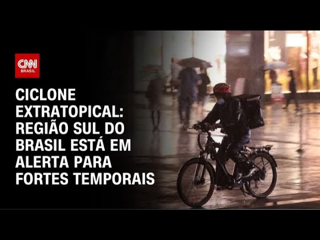 Previsão do tempo: Ciclone provocará tempestades a partir de domingo | CNN PRIME TIME