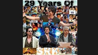 29 Years Of SRK In Bollywood Whatsapp Status Video