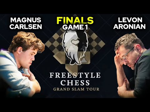 Magnus Carlsen (2923) vs. Levon Aronian (2772) | FREESTYLE CHESS GRAND SLAM FINALS - Game 1