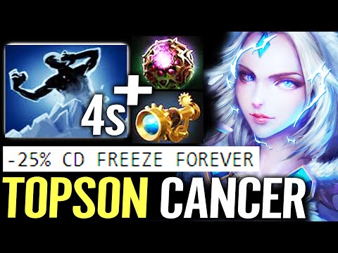 🔥 TOPSON Rylai CANCER IS BACK — Octarine 4sec CD Frostbite Forever WTF POS5 Carry Dota 2 Pro