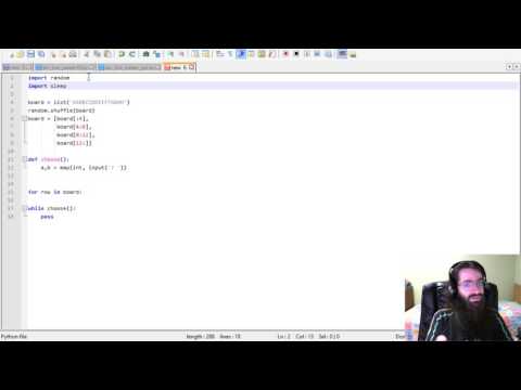 Lets Code Python Memory Tile Game
