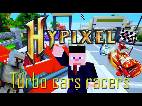 Minecraft s Miniklem Hypixel minihry: Turbo cars racers