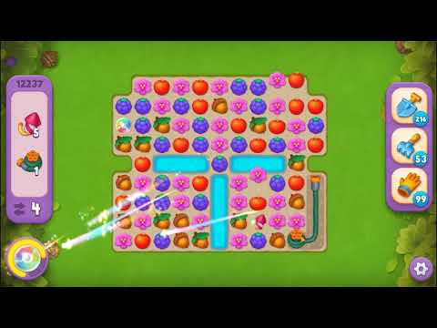 Gardenscapes Level 12237 (Super Hard) No Boosters #Nuikin