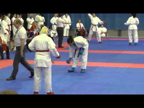 BUCS 2014 - Kumite - Women's Senior U68kg - Valerie Greitens