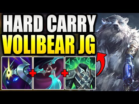 HOW TO PLAY VOLIBEAR JUNGLE CORRECTLY & HARD CARRY YOUR SOLO Q GAMES EASILY!