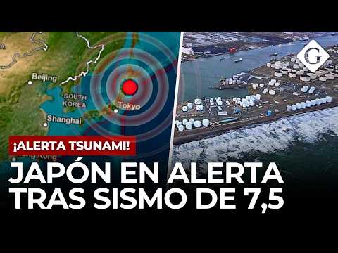 IMÁGENES del TERREMOTO en JAPÓN y la ALERTA DE TSUNAMI en el PACÍFICO | Gestión