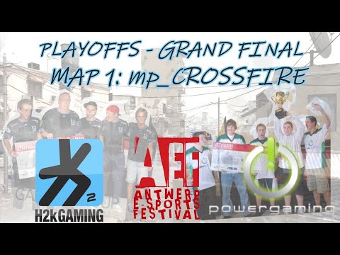 qLimAxzU POV - AEF 2010 - H2k vs POWER GAMING GRAND FINAL map 1 crossfire (18-16) cod4 promod