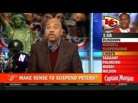Pardon the Interruption 12/6/2017 - Make Sense To Suspend Peters?