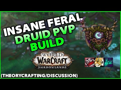 INSANE Feral Druid PvP Build for World of Warcraft Shadowlands (Theorycrafting)