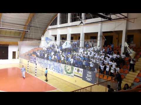 Torcida Sandzak - Pocetak rukometne utakmice Rk Novi Pazar - Rk Priboj HD