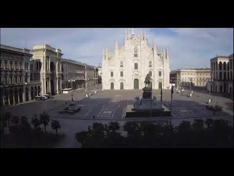 Milan, Italy time-lapse 12/4/2020 [coronavirus lockdown]