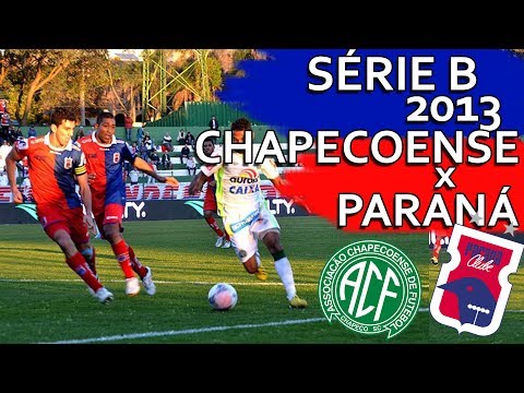 Gols Chapecoense 2 x 2 Paraná Clube - Série B 2013 (17/08/13)
