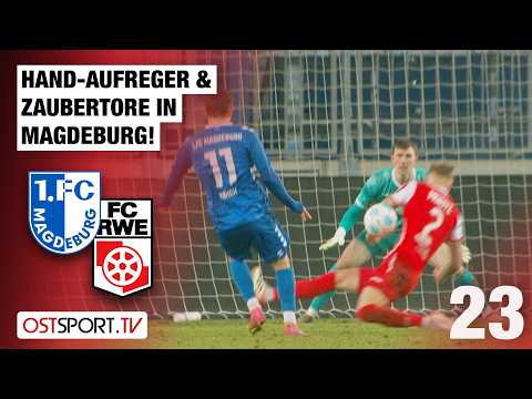 Handling controversy & magical goals: 1. FC Magdeburg - Rot-Weiß Erfurt | Regionalliga Nordost
