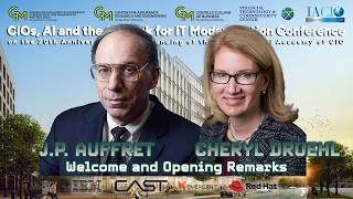 J.P. Auffret and Cheryl Druehl: Welcome and Opening Remarks
