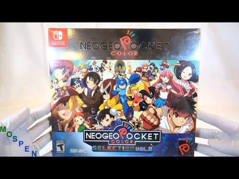 (ASMR) Limited Run Games: NeoGeo Pocket Color Selection Vol. 2 Collector's Edition (Switch)