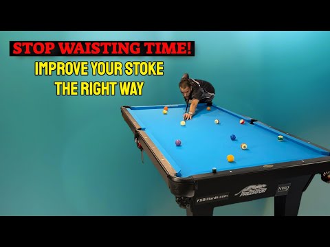 How to Improve Your Pool Stroke - No Gimmicks - (Free Pool Lessons)