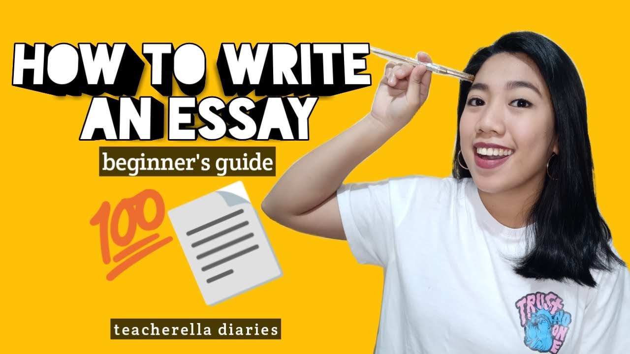 Putar video HOW TO WRITE AN ESSAY | BEGINNER'S GUIDE | STEP-BY-STEP PROCESS W/ EXAMPLE sekarang HOW TO WRITE AN ESSAY | BEGINNER'S GUIDE | STEP-BY-STEP PROCESS W/ EXAMPLE