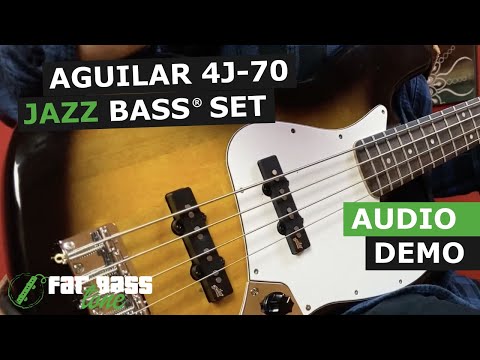 Aguilar 4J-70 Jazz Bass® Pickup Set Demo