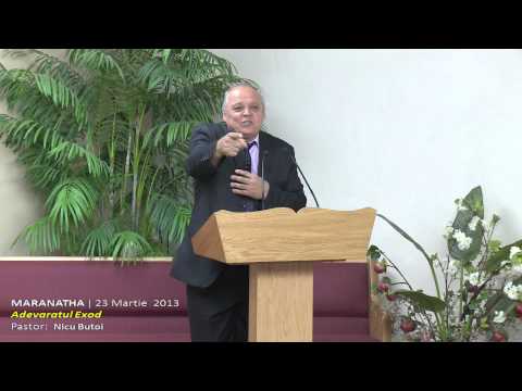 Pastor Nicu Butoi: Adevaratul Exod