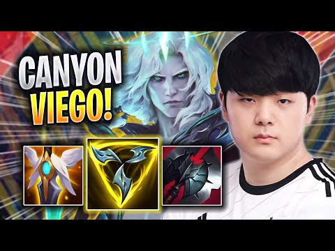 CANYON IS A BEAST WITH VIEGO! - DK Canyon Plays Viego JUNGLE vs Gragas! | Season 2023