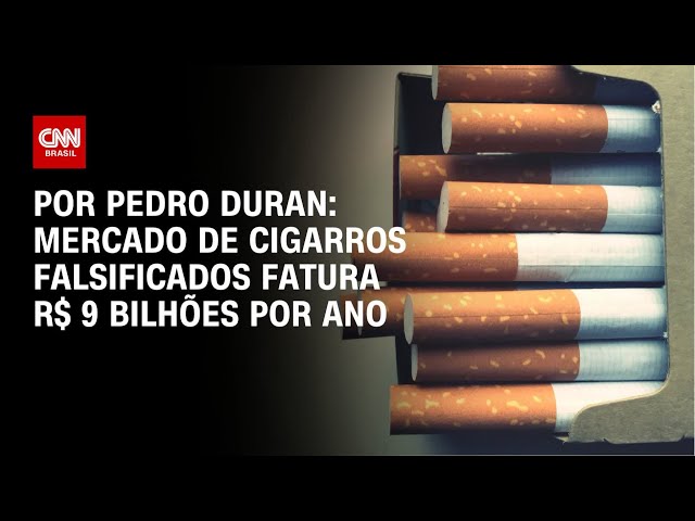 Mercado de cigarros falsificados fatura R$ 9 bilhões por ano | CNN NOVO DIA