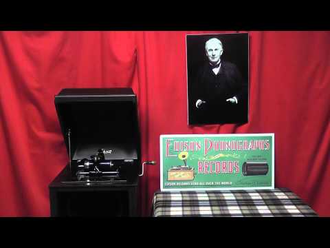 Edison blue amberol cylinder 4171 - Whispering by The Green Brothers Novelty Band