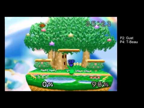 Gust (Kirby) vs T-Beau (Samus)