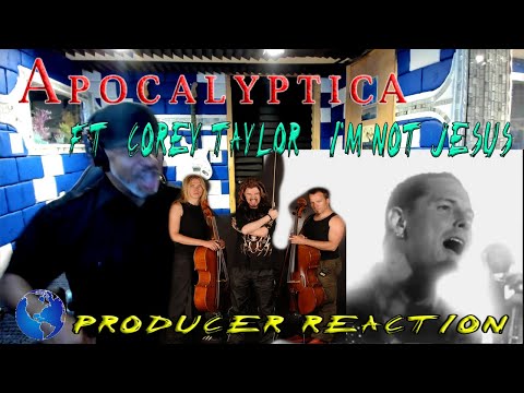 Apocalyptica ft  Corey Taylor   I'm Not Jesus Official Video - Producer Reaction