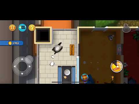 Robbery Bob: CHAPTER 6 - HIGH-RISE Level 14 , 100% iOS/Android Walkthrough