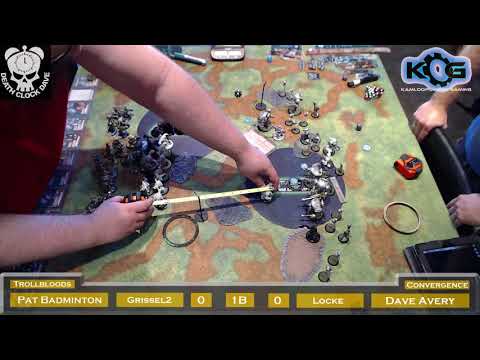 Warmachine & Hordes Battle Report Recap - Trollbloods (Grissel2) vs Convergence (Locke)