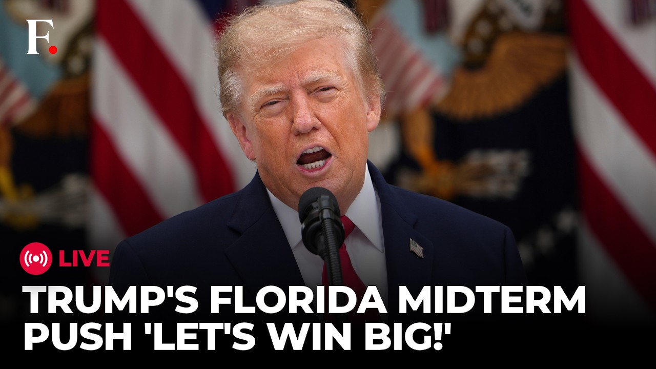 Trump LIVE: Florida Midterm Showdown As President Rallies Republicans In Daytona Beach