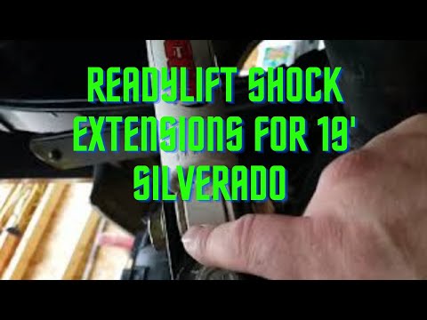 Readylift shock extensions for 2019 silverado z71 LD legacy