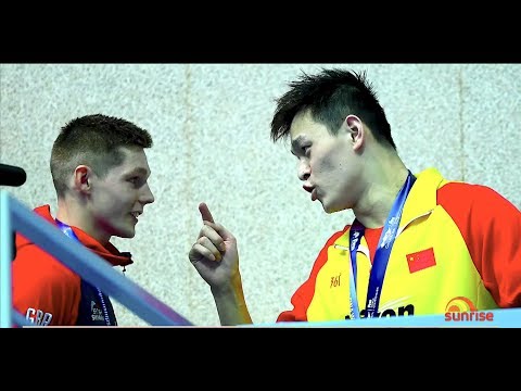 Chinese Swimmer Sun Yang Shows His Arrogance - Calls British Swimmer Duncan Scott "A Loser" (2019)