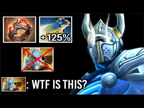 CRAZY 125% CLEAVE Giant's Ring Sven vs Phantom Lancer BIG Superman Build Epic WTF Dota 2