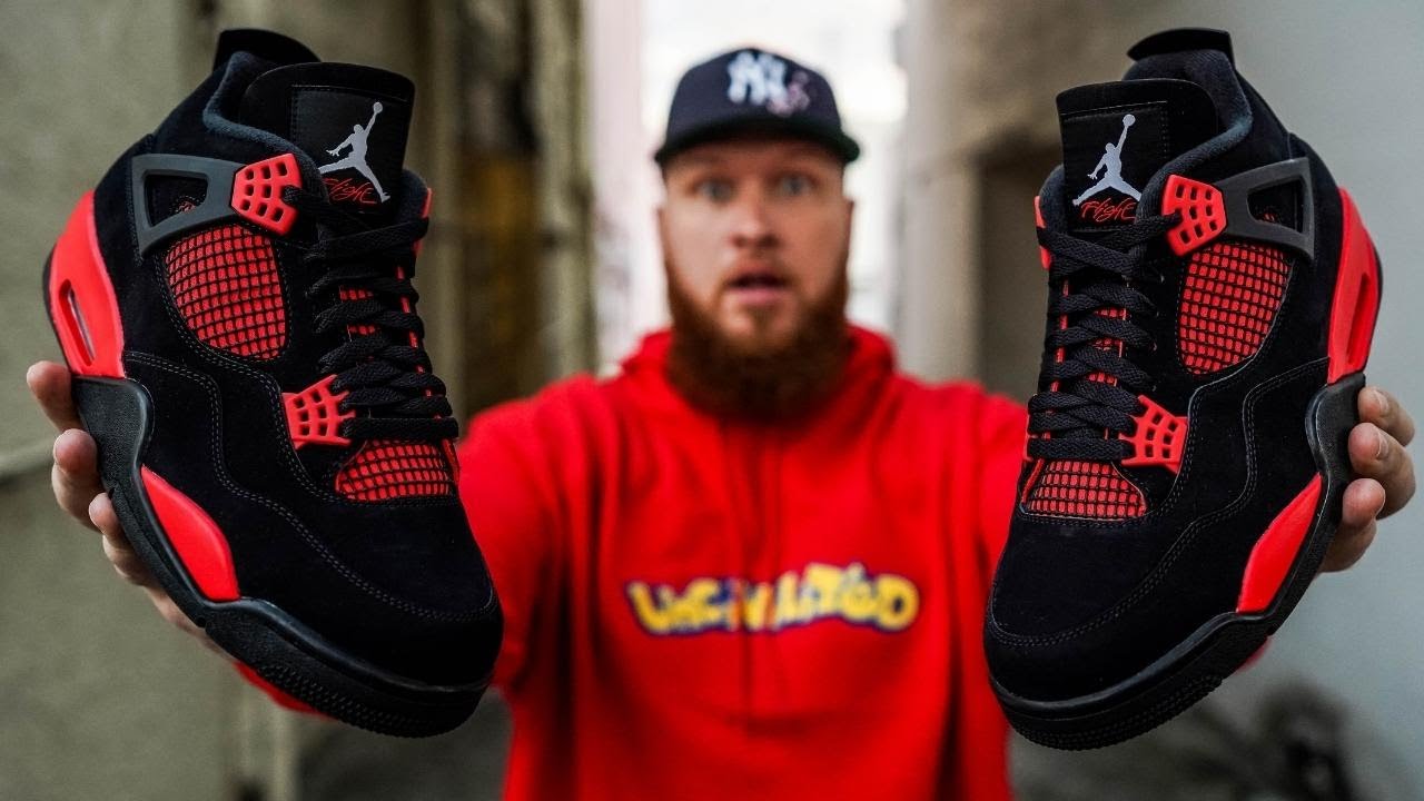 Watch DON'T BUY THE JORDAN 4 RED THUNDER WITHOUT WATCHING THIS! (Early In Hand Review) Now DON'T BUY THE JORDAN 4 RED THUNDER WITHOUT WATCHING THIS! (Early In Hand Review)