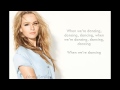 Bridgit Mendler - We're Dancing (Lyrics) 