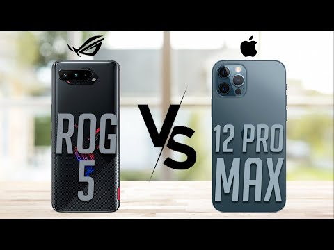 Asus Rog Phone 5 vs iPhone 12 Pro Max