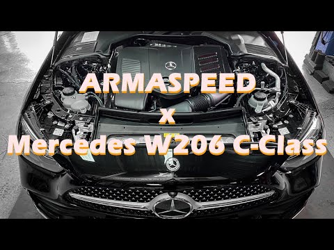 免運 免工資 ARMABZ0630-A W206 碳纖維進氣系統