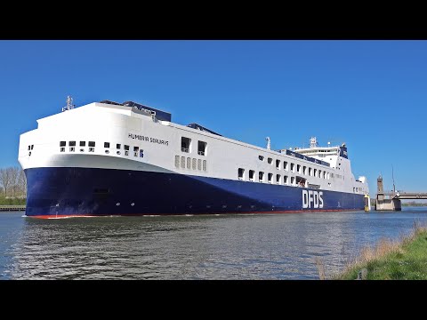 SCHIFFSBEOBACHTUNG IN TERNEUZEN: GROSSE SCHIFFE, ENGE PASSAGEN - 4K SHIPSPOTTING APRIL 2025