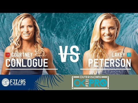 Courtney Conlogue vs. Lakey Peterson - Round Four, Heat 1 - Outerknown Fiji Women's Pro 2017