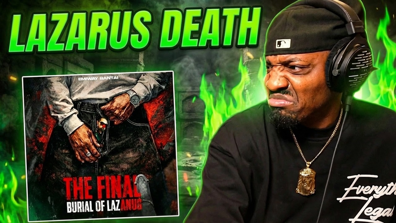 HE DISSED LIKE 5 PEOPLE! | EMIWAY BANTAI - THE FINAL BURIAL OF LAZANUS (REACTION!)
