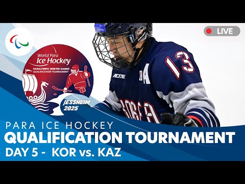 Para Ice Hockey | Korea vs Kazakhstan | Day 5 | Qualification Tournament | Jessheim 2025